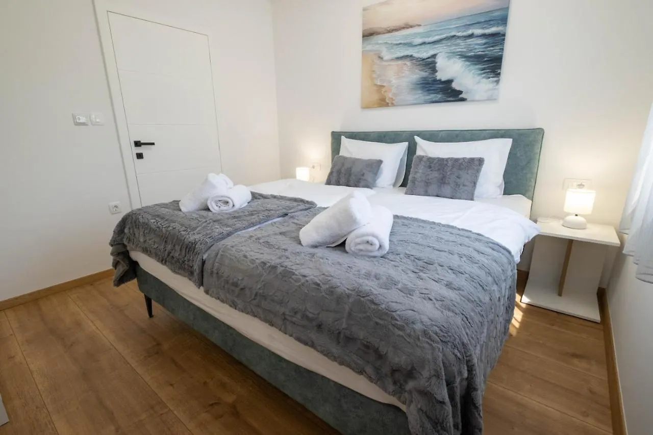 Premium Apartment Luka - Malinska - With Heated Pool 0*,  Croatia