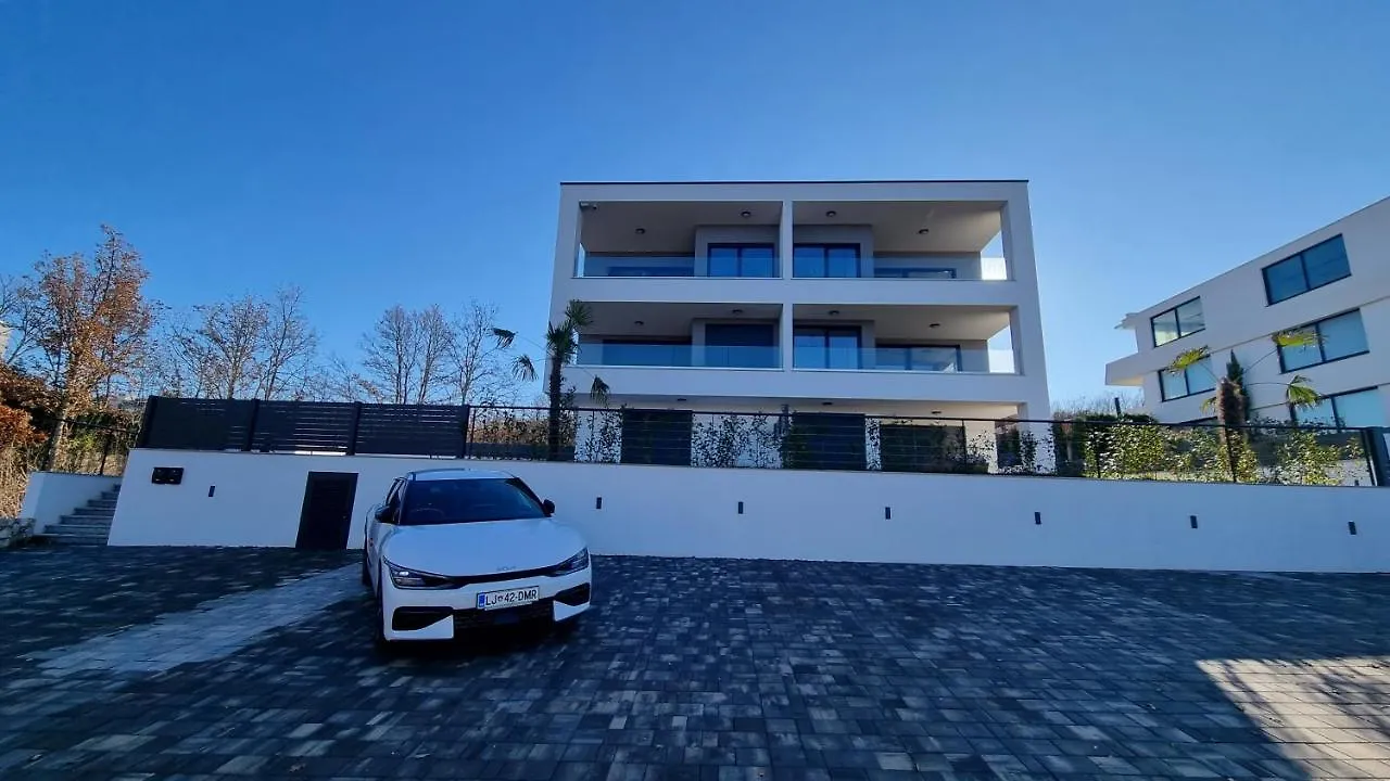 Premium Apartment Luka - Malinska - With Heated Pool 0*,  Croatia